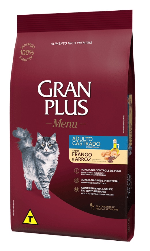 Gran Plus Adulto Castrado Pollo y Arroz 1Kg